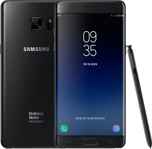 Samsung Galaxy Note FE Developer Options