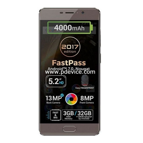 Allview P9 Energy Lite (2017) Fastboot Mode