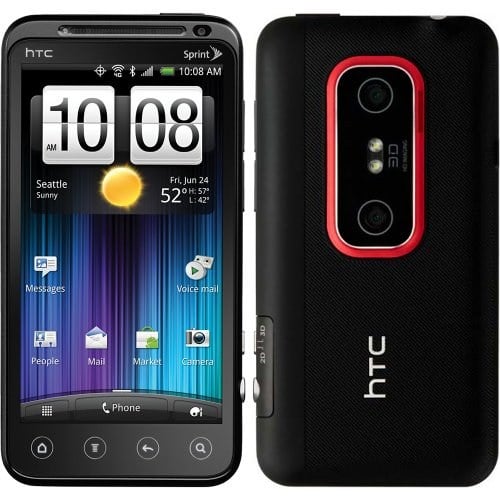 HTC EVO 3D CDMA Safe Mode